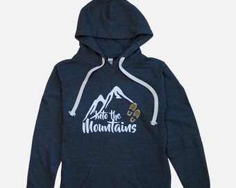 Into the Mountains Unisex Organic Cotton/RPET Hoodie