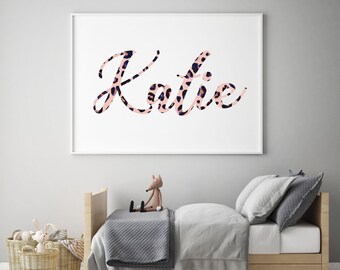 Leopard Room Decor Etsy