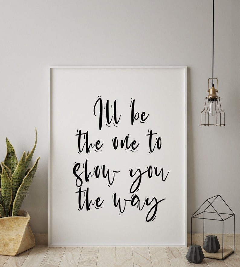 Kings of Leon Song Lyric the Bucket Print Framed A3 A4 Etsy