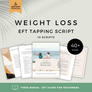 Guiones de tapping EFT para bajar de peso: Libertad emocional, práctica espiritual (PDF)