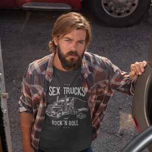 Sex, Trucks and Rock n Roll | T-Shirt Men organic-fairwear-vegan