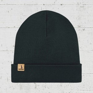Rib Beanie unisex | Vantale Logo - organic - fairwear - vegan.