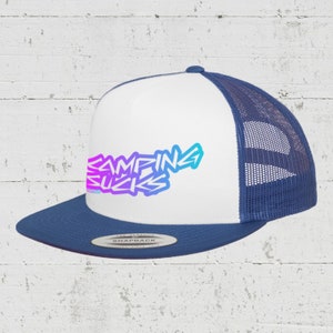 Vantale Camping Sucks | Trucker Cap with snapback closure