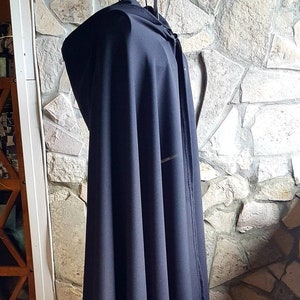 black cape with hood vampire witch Halloween