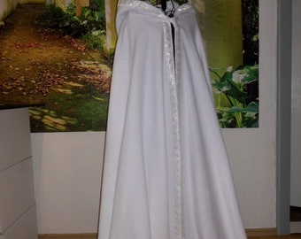 Capuche chaude avec mariée Mariée Mariée Mariage Ange Robe de mariée Manteau