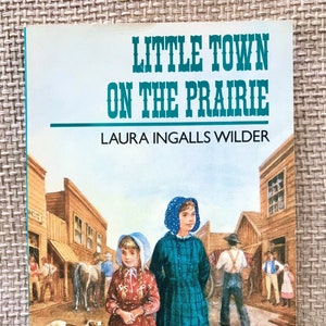 Little Town on the Prairie by Laura Ingalls Wilder. Vintage Puffin Paperback Book.