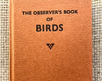 The Observer’s Book of Birds. Vintage Collectible Pocket Reference Book.