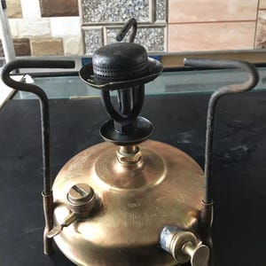 Vintage Primus Brass Kerosene Stove - Swedish No. 100