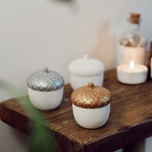 Concrete Acorn Ornament | Autumn Decor | Acorn | Paper Weight | Decorative Home Accessory | Porch decor idea | unusual decor | Fall decor