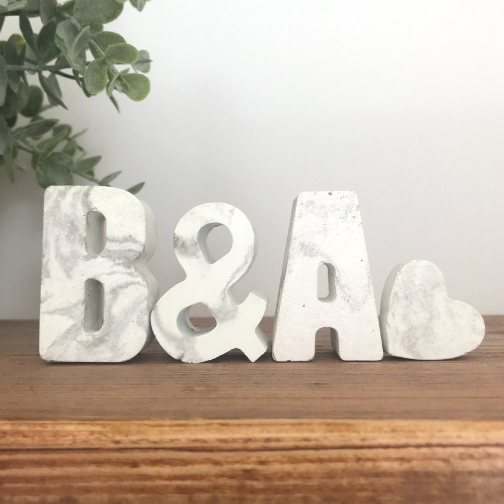 Decorative Letters for Shelf 