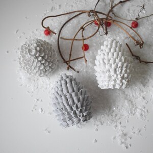 Granite Pinecone Xmas Decor Christmas Ornament Home Styling Xmas Gift image 5