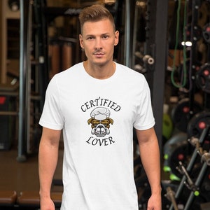 Certified Boxer Lover Short-Sleeve Unisex T-Shirt Women Men Dog t-shirt