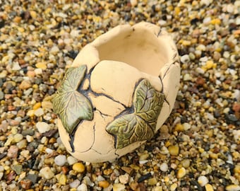 Plant bowl plant pot ceramic "Ivy"