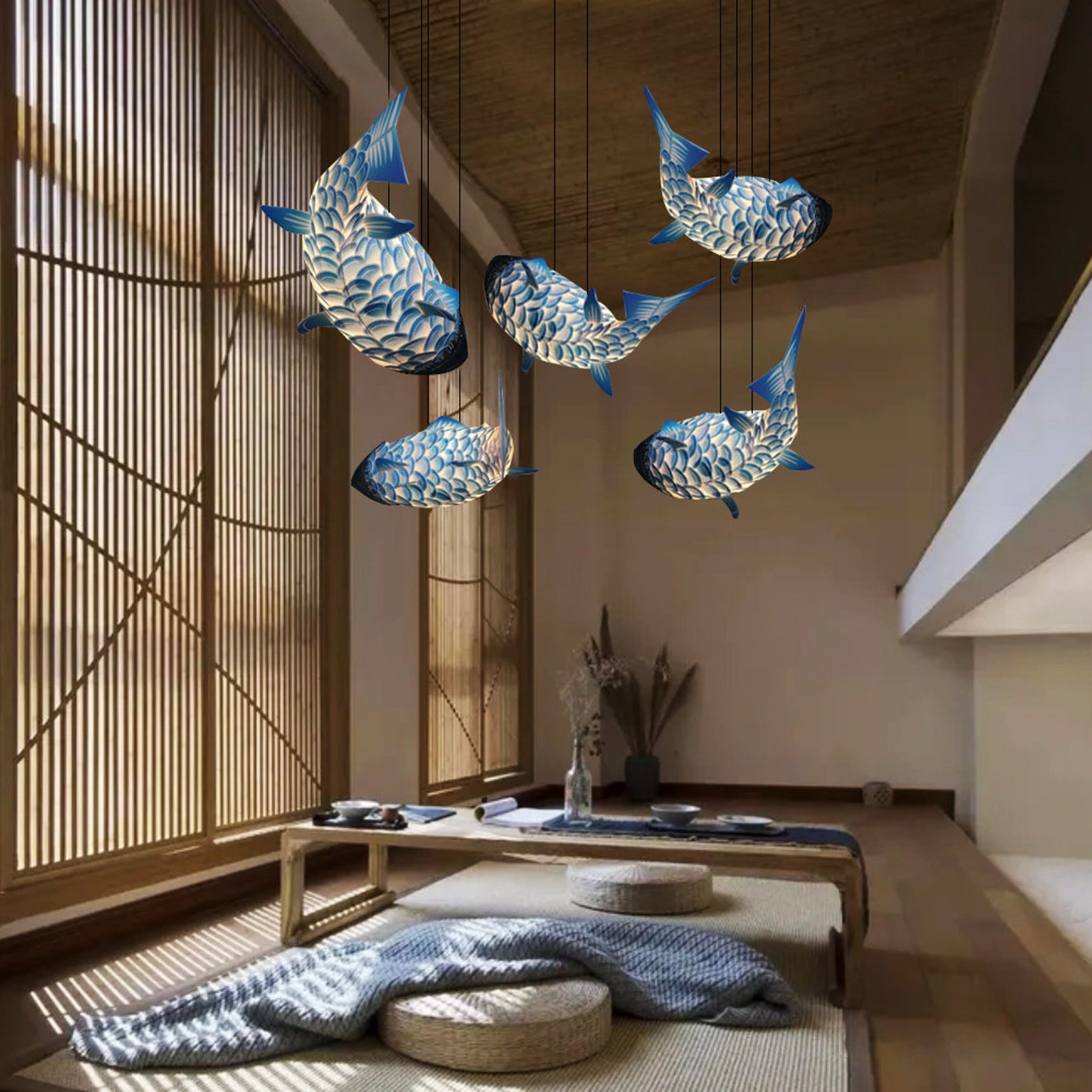 Handmade Characteristic Art Creative Fish-shaped New Chinese - Etsy