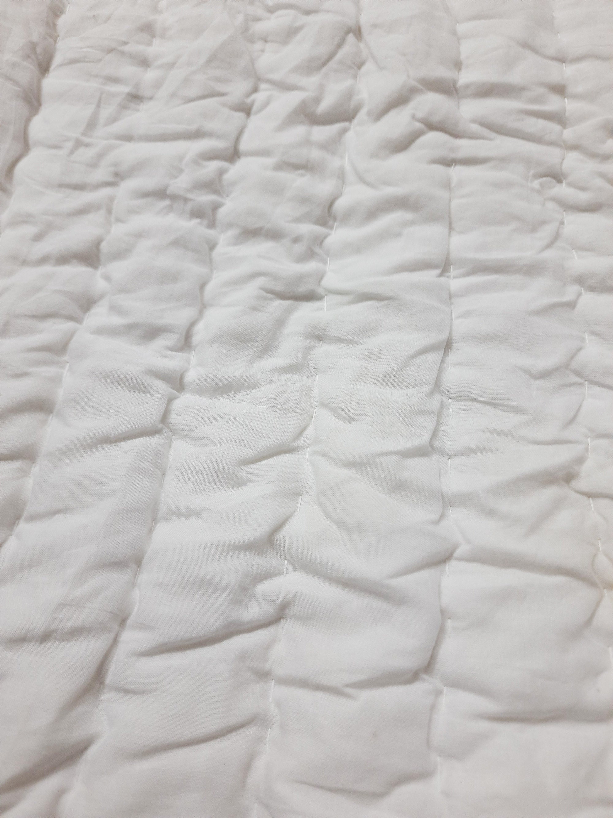 White Handmade Cotton Quilt King & Twing Super King Size Quilt - Etsy