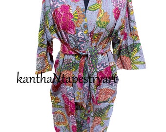 Kimono, Robb, kantha robb, cotton jacket