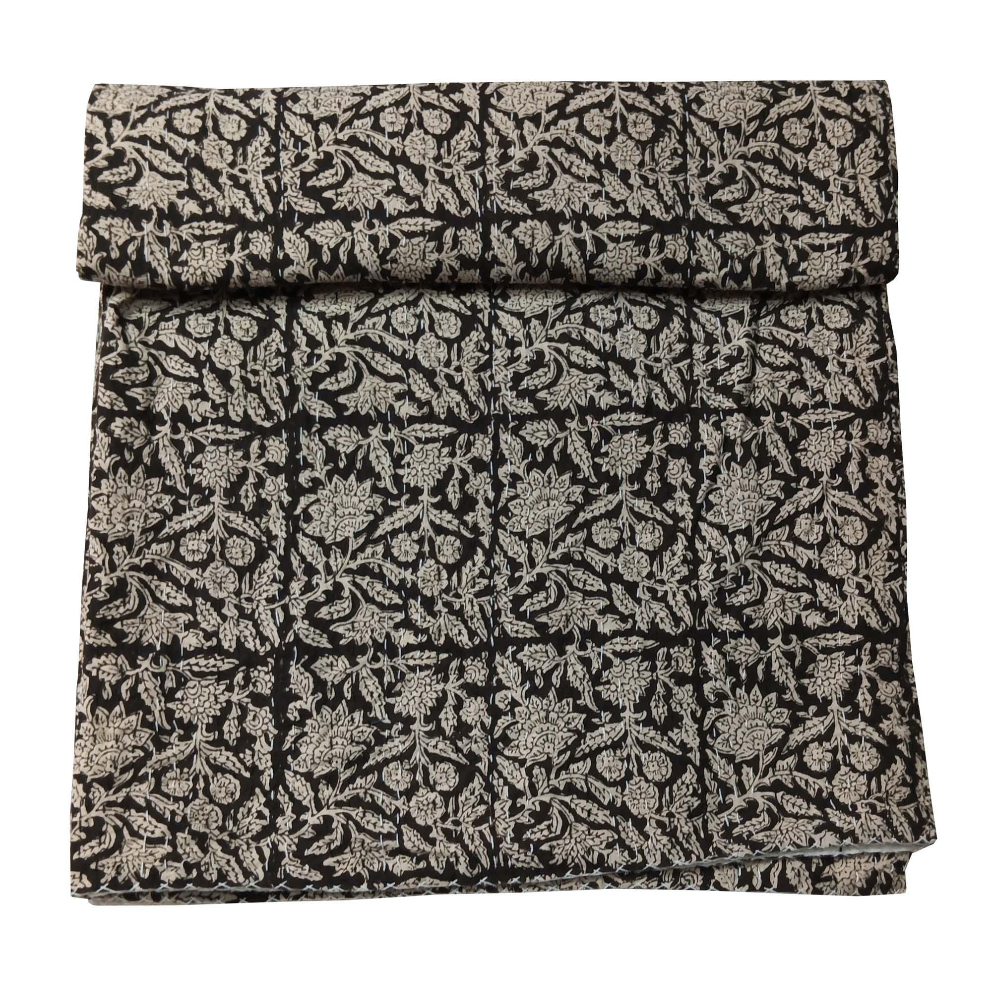 ★お値下げ⭐アンティーク刺繍の手縫いキルト　59⑤ キルトキット・タペストリー