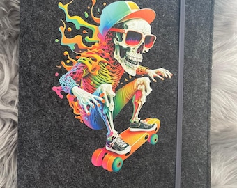 Certificate cover skateboard