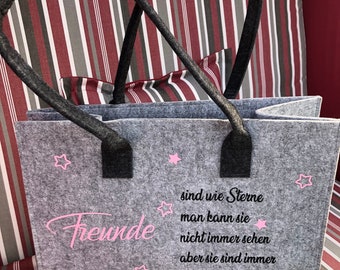 Filzshopper,Einkaufstasche,Personalisierte Tasche , Oma, Mama, Freundin