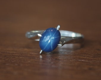 1980s Star Sapphire Ring