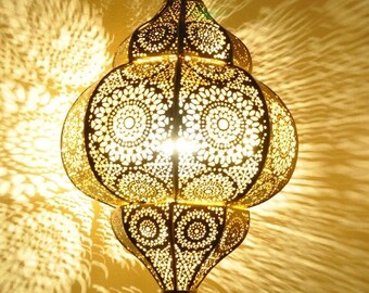 Oriental Henna Arabian Pendant Ceiling Light Lamp Lighting Lantern Morocco
