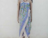 Indian cotton sarongs hand block print Bikini Cover Up Neck Scarf Plus Size Scarves 72 x 42 inch Women Beach Wear Comfort All Season Boho