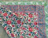 Indian cotton sarongs hand block print Bikini Cover Up Neck Scarf Plus Size Scarves 72 x 42 inch Women Beach Wear Comfort All Season Boho