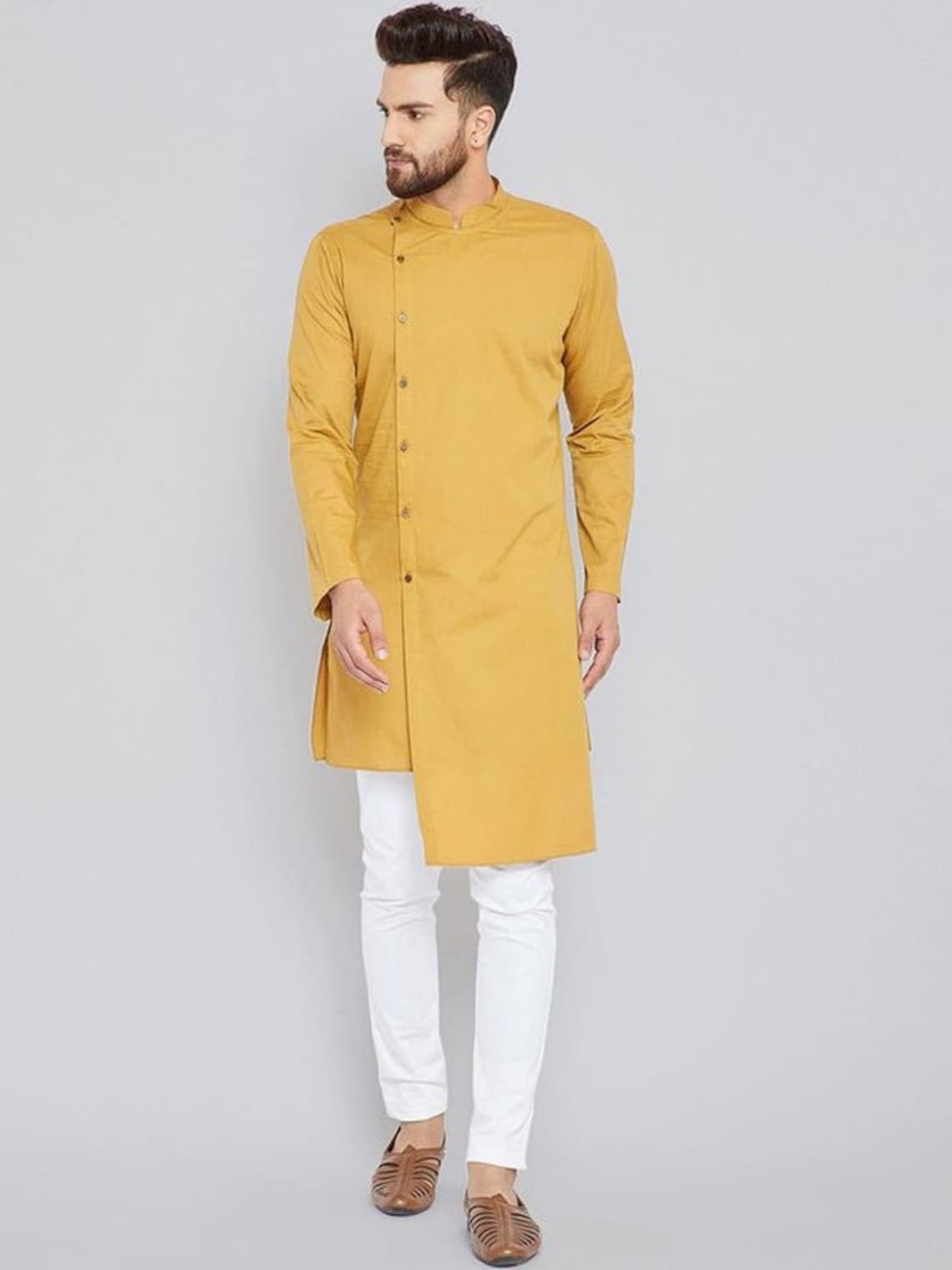 Shirts Top Shirt Solid Kurta Indian Kurta Cultural Men's Etsy
