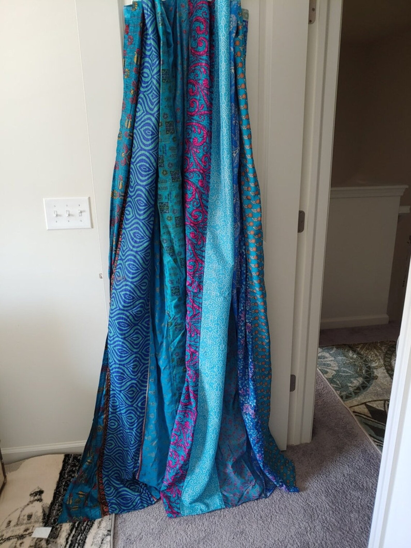 Wholesale Lot of Indian Vintage Old Silk Sari Multi Color - Etsy
