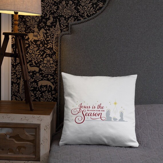 Jesus Is The Reason For The Season Easong 2020 Christmas Pillow Cover