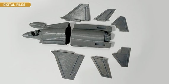 Fichiers Stl 1/72 du modèle réduit d'impression 3D F-35 Lightning -   France