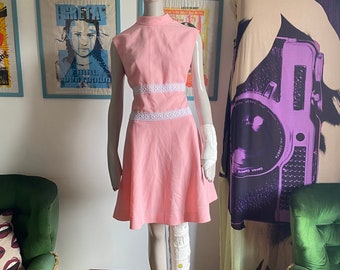 Funnel Neck Dress Etsy