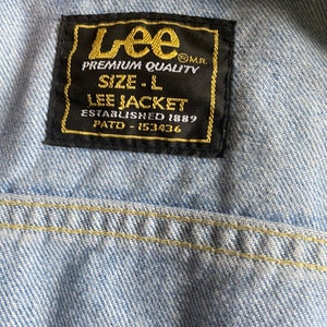 Vintage Lee Denim Jacket in a Bleached Wash and Trucker Style - Etsy