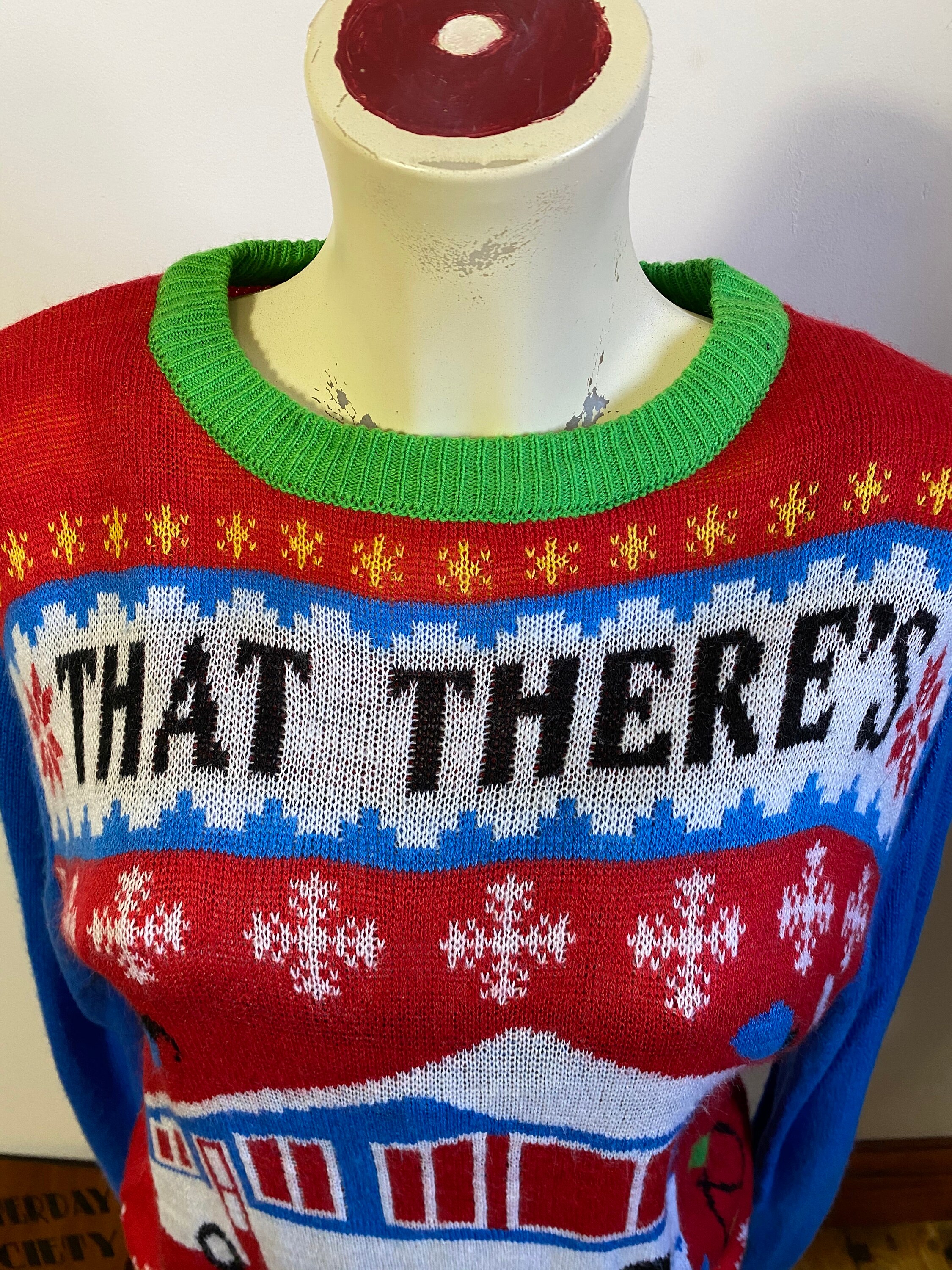 Vintage Christmas Jumper from National Lampoons Christmas Etsy