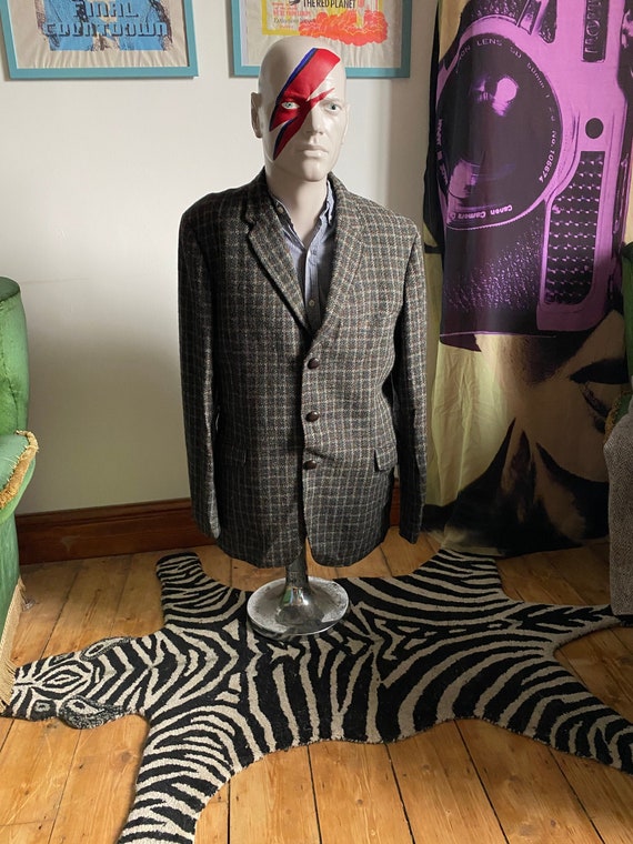 Vintage Harris Tweed Jacket Blazer in 