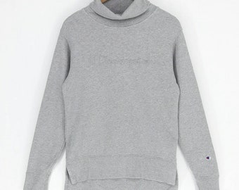 champion mock neck sweatshirt mens