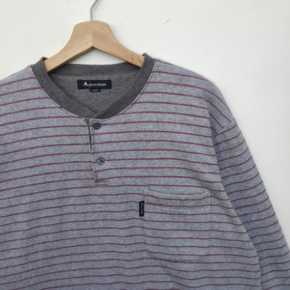 Vintage AQUASCUTUM Sweatshirt Sweater Pullover Ju… - image 3