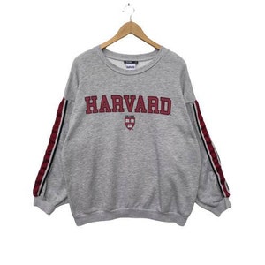 BERSHKA HARVARD UNIVERSITY Sweatshirt Sweater Long Sleeve Pullover Hip Hop Swag Rap Tee Crew Neck Large Size Sportswear Streetwear Dope