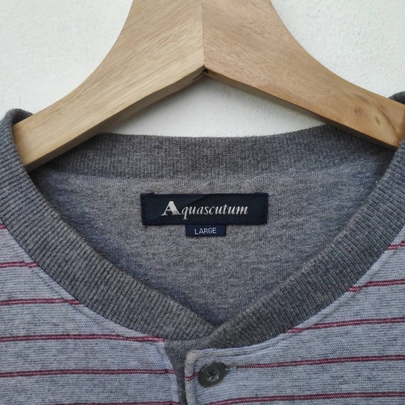 Vintage AQUASCUTUM Sweatshirt Sweater Pullover Ju… - image 4