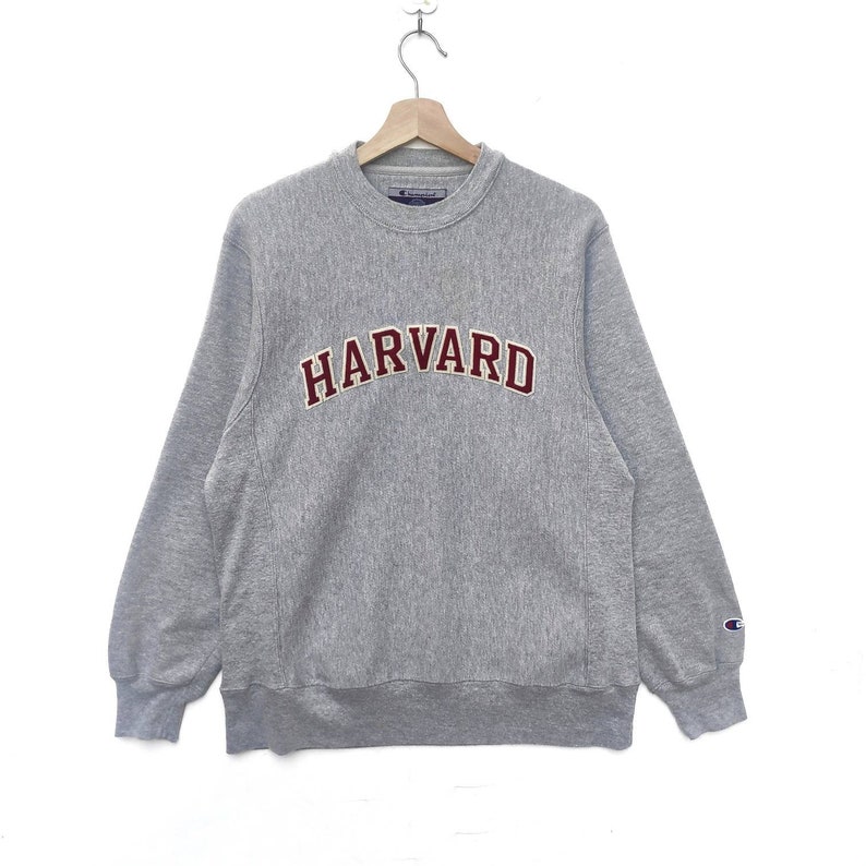 CHAMPION HARVARD UNIVERSITY Sweatshirt Sweater Long Sleeve - Etsy