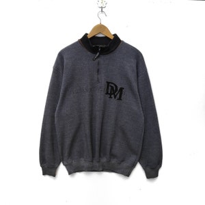 Rare! DUNLOP MOTORSPORT Sweatshirts Sweat  Long Sleeve tee shirt Spellout Nice Design Hip Hop Swag Rap Tees Streetwear