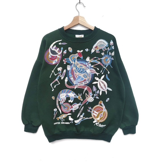 designer crew neck jumper