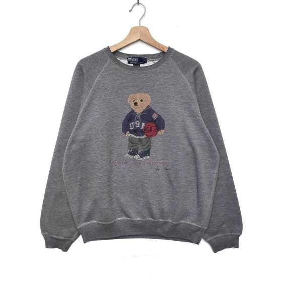 Vintage POLO Bear by Ralph Lauren Sweatshirt Sweater Crewneck - Etsy