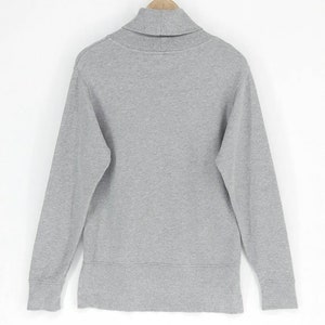CHAMPION Turtleneck Sweatshirt Sweater Pullover Embroidery Logo Turtle Neck Ladies Free ...