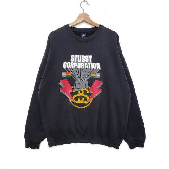 トップス Vintage stussy sweat Vintage 90s Stussy Sweatshirt Crewneck Stussy Spellout Logo