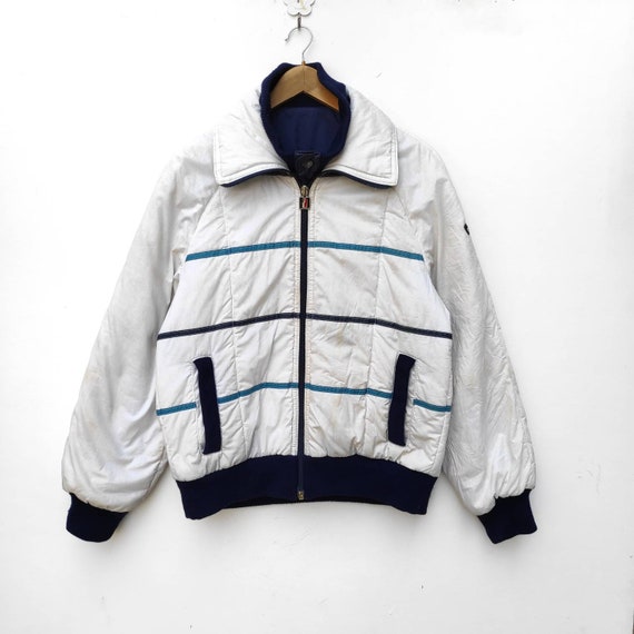 Rare! ELLESSE Puffer Jacket Sweater Sweatshirt Nice D… - Gem