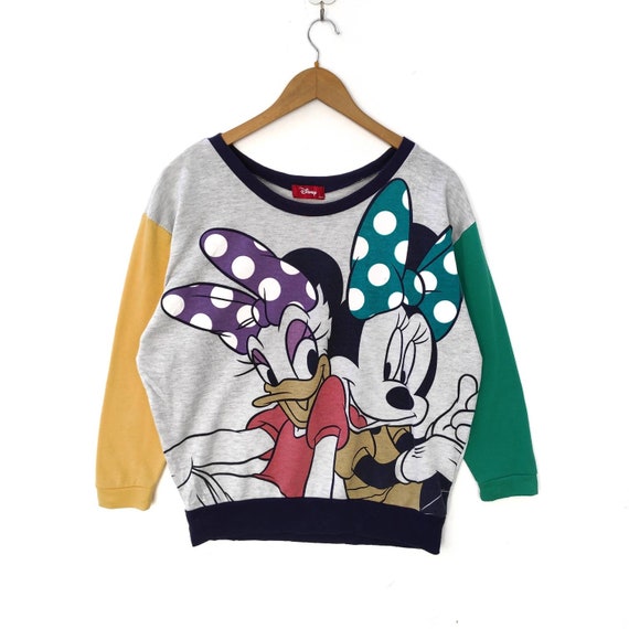 RARE Disney Minnie Mouse Jumper Sweatshirt OR Novelty Ears Backpack Bag
