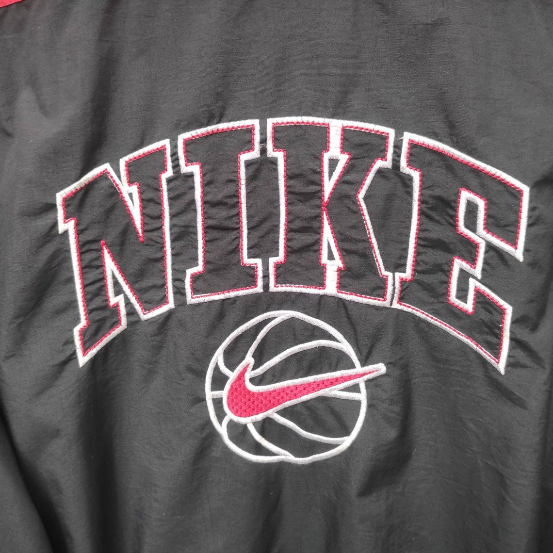 Vintage NIKE Basketball Sweater Windbreaker Big Logo | Etsy