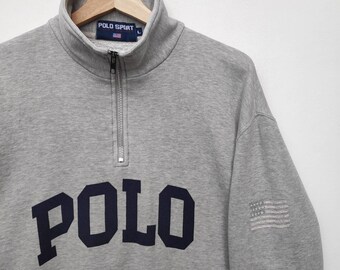 Vintage POLO SPORT Sweatshirt Sweater Pullover Jumper Hip Vintage POLO SPORT Sweatshirt Sweater Pullover Jumper Hip
