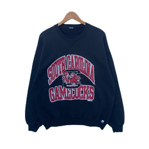 Vintage SOUTH CAROLINA GAMECOCKS Sweatshirt Sweater Pullover Long Sleeve Extra Large Size Big Logo American Football Russell Athletic Etsy